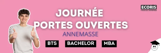 Journée Portes Ouvertes Ecoris Annemasse - Découvrez les formations en BTS, Bachelor et MBA. Venez rencontrer nos équipes et visiter le campus.