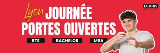 Journée Portes Ouvertes Ecoris Lyon - Découvrez les formations en BTS, Bachelor et MBA. Échangez avec nos équipes et visitez le campus